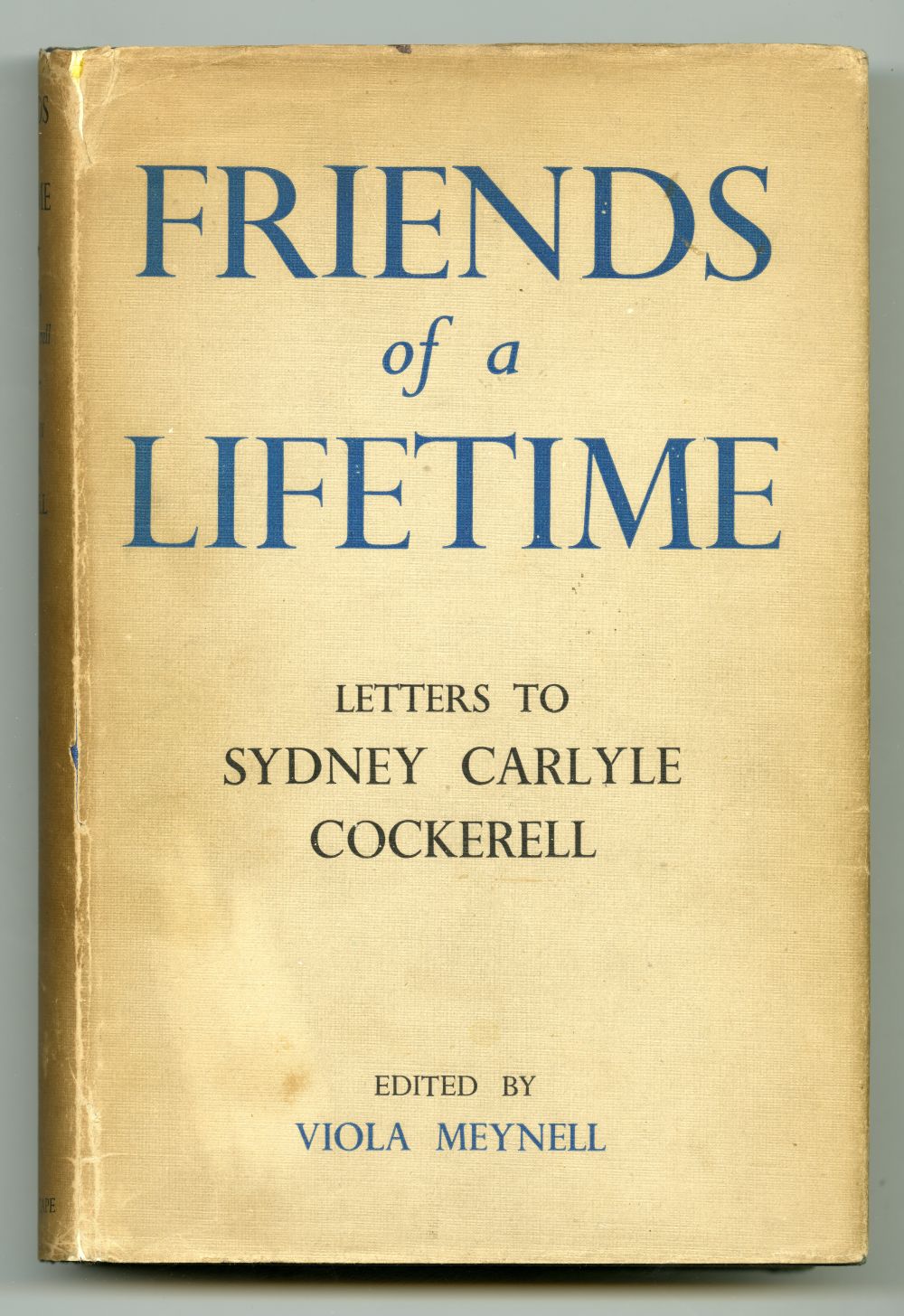 1940年の『FRIENDS of a LIFETIME（生涯の朋友）』